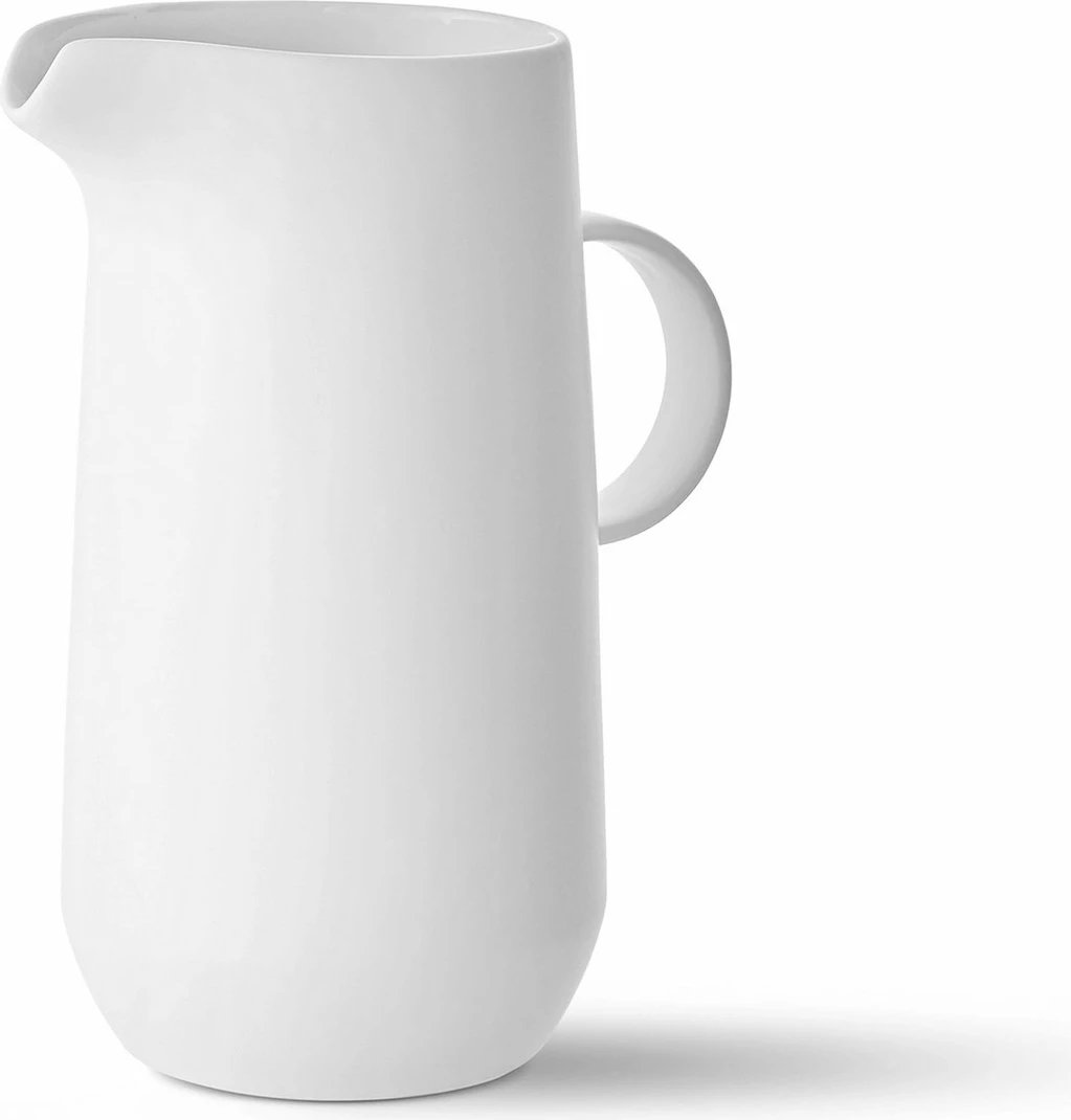 Vazo dekorative Aberto Design, DKR0463, e bardhë, 19x13x26cm