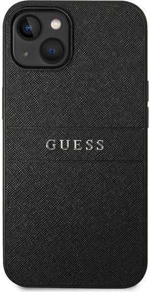 Mbështjellës Guess GUHCP14MPSASBBK për iPhone 14 Plus 6.7", Saffiano Strap, i zi Mbështjellës Guess GUHCP14MPSASBBK për iPhone 14 Plus 6.7", Saffiano Strap, i zi