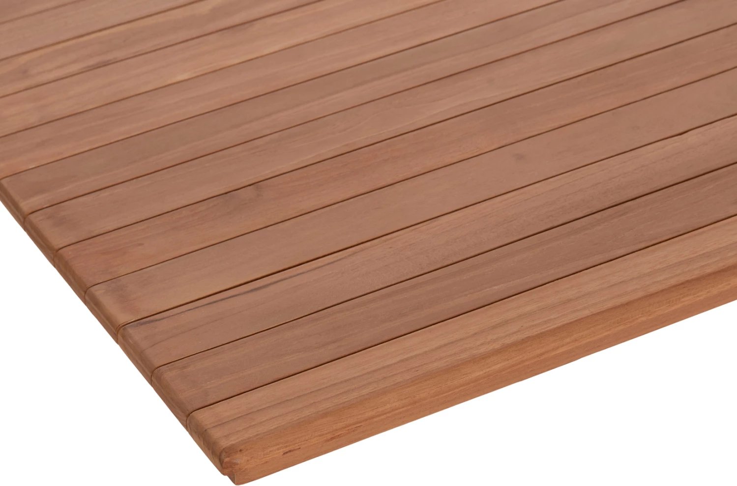 Sipërfaqe tavoline drejtkëndëshe, dru tik natyral, 120x80x4cm