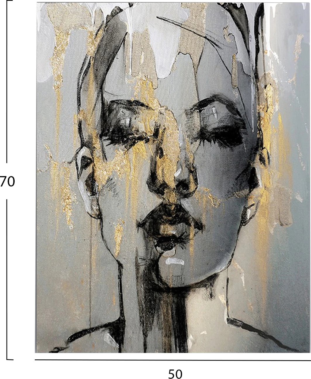 Pikturë muri GOBI FH4763, kanavacë e printuar, 50x3x70cm