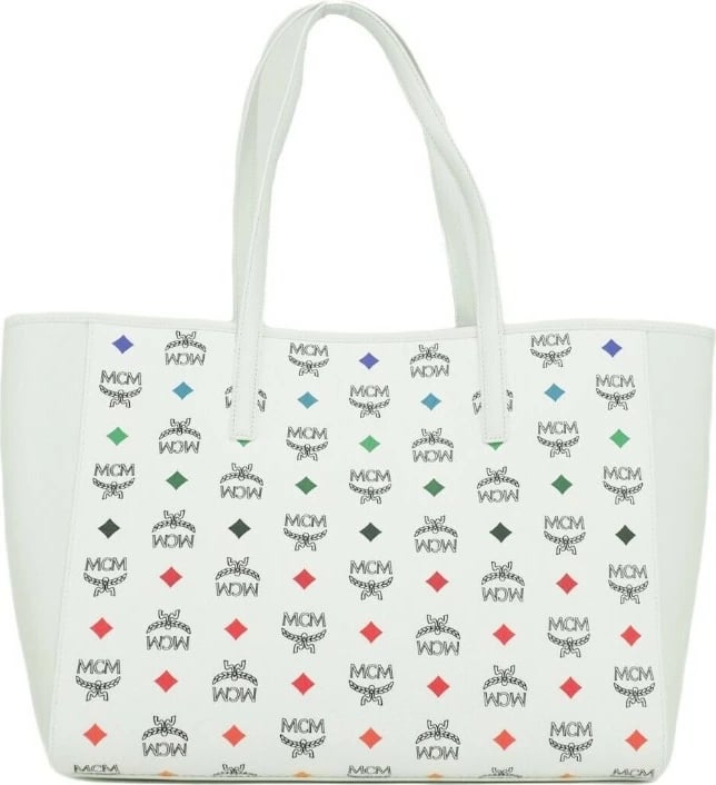 Çantë për femra MCM, e bardhë 