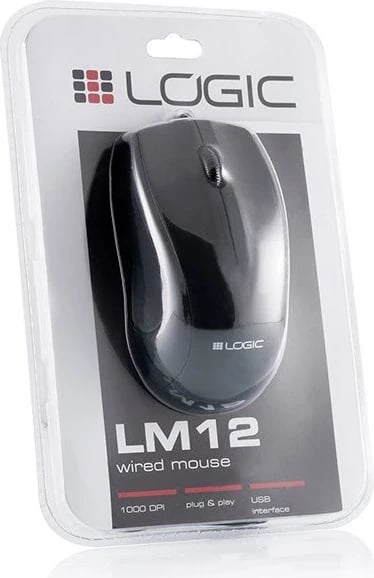 Maus optik Logic LM-12, type-A, 1000dpi, i zi 