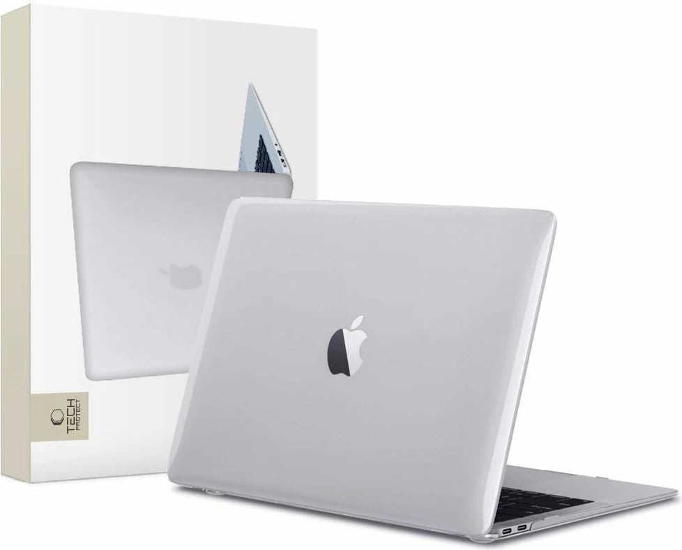 Mbështjellës Tech-Protect SmartShell për MacBook Air 13'' 2018-2020, Transparent