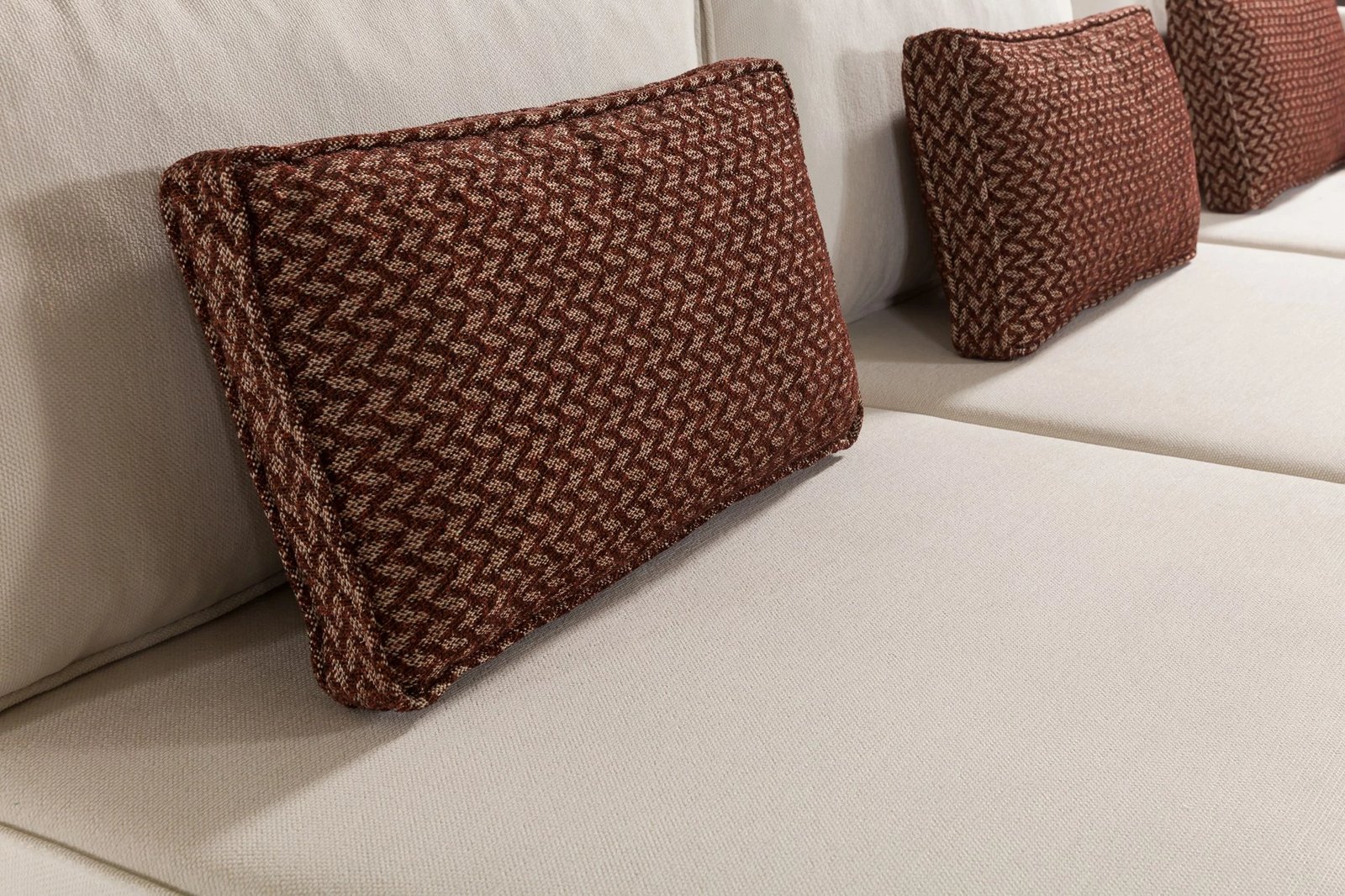 Kënd divan-krevat Atelier del Sofa, Matris, kënd i djathtë, bezhë