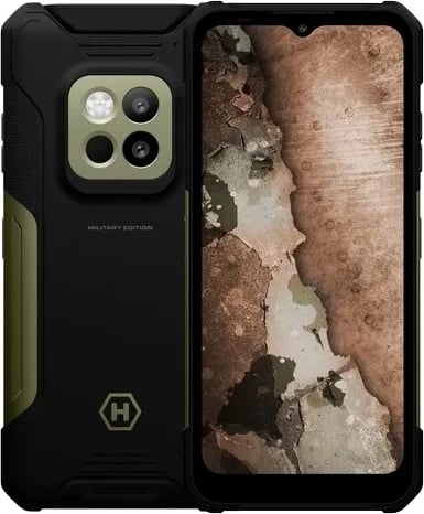 Celular myPhone Hammer Construction 2 5G Thermal, 256GB, i gjelbër