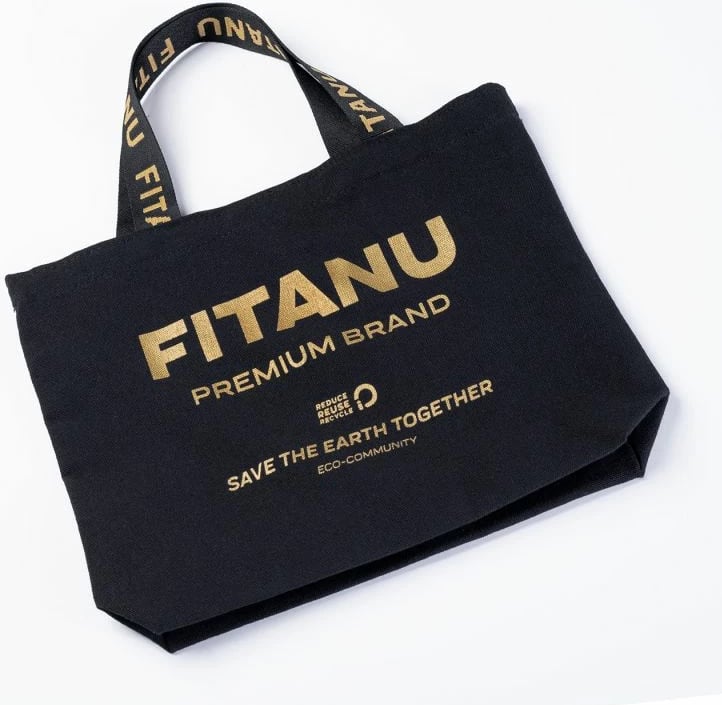 Çantë krahu Fitanu unisex, e zezë