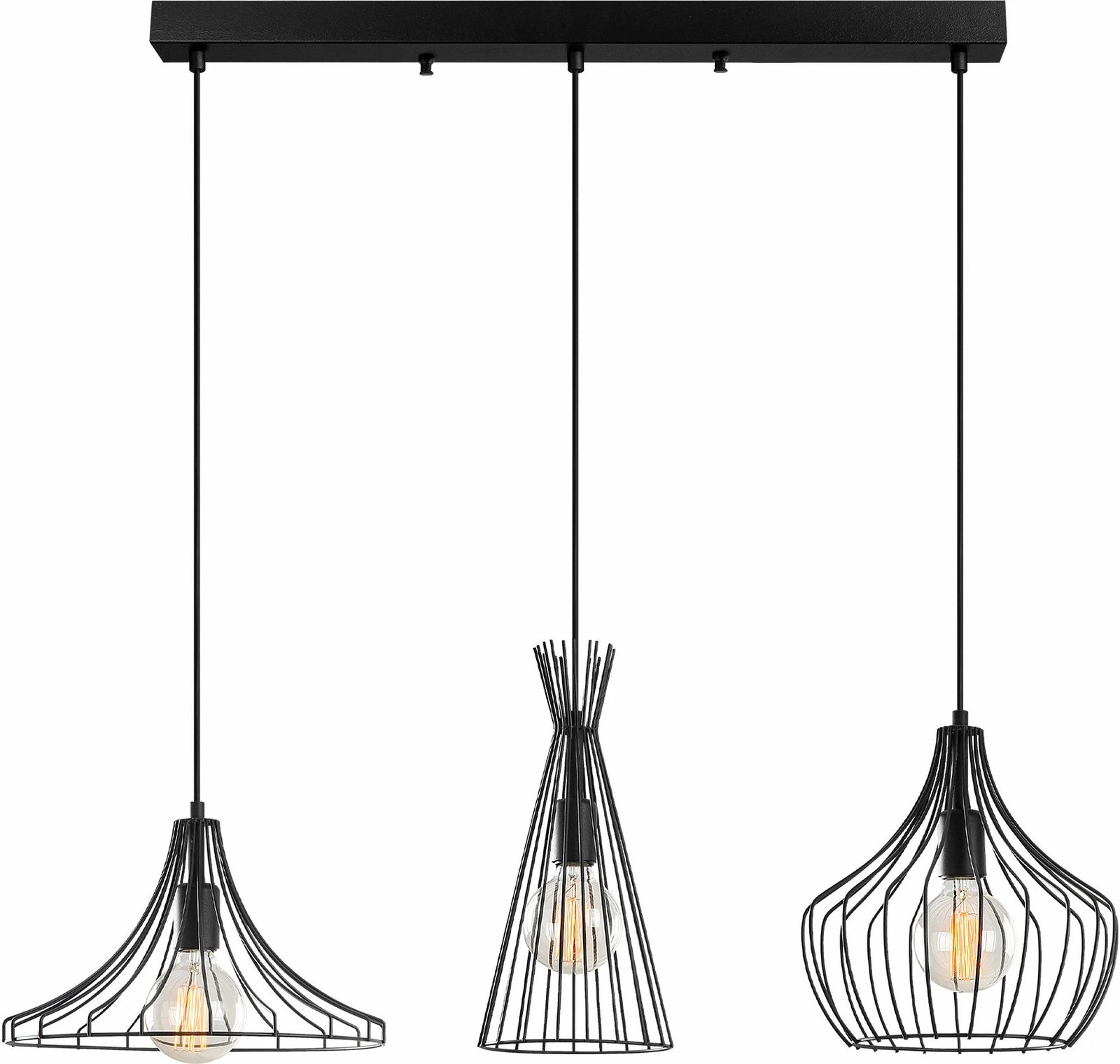 Llambë tavani Opviq Mezopotamya, e zezë, N-1287