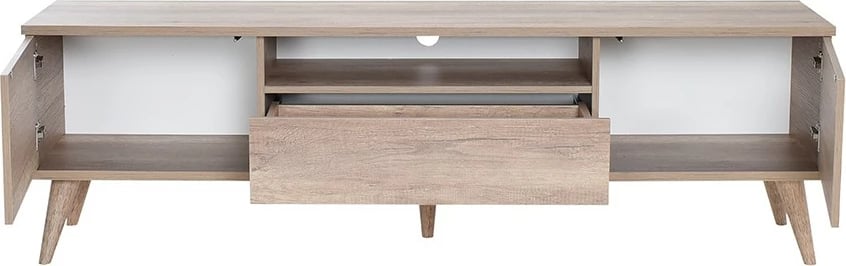 Komodë TV Hanah Home, Tvr-621-Tt-1, ngjyrë arre e çelët, 180x55x40cm