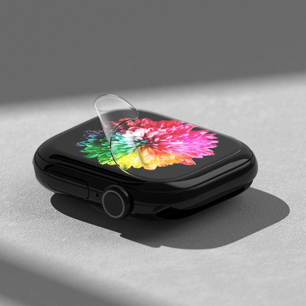 Folje mbrojtëse Ringke Dual Easy Pro për Apple Watch 10 46mm, Set 2 copë, Transparent
