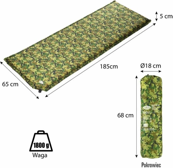 Shilte vetëfryese Nils Extreme, camo