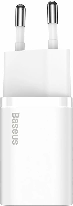 Karikues muri Baseus Super Si 1C, 20W, USB-C, i bardhë Karikues muri Baseus Super Si 1C, 20W, USB-C, i bardhë