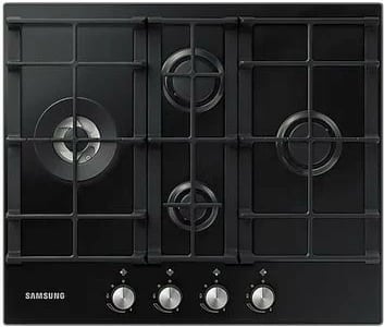 Pllakë gazi Samsung NA64H3030BK/O1, 4 zona, xham, e zezë