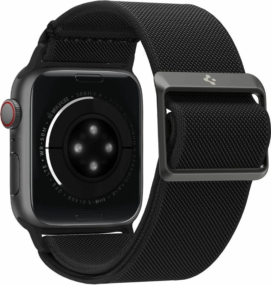 Rrip Spigen Fit Lite për Apple Watch 42/44/45/49 mm, Zi
