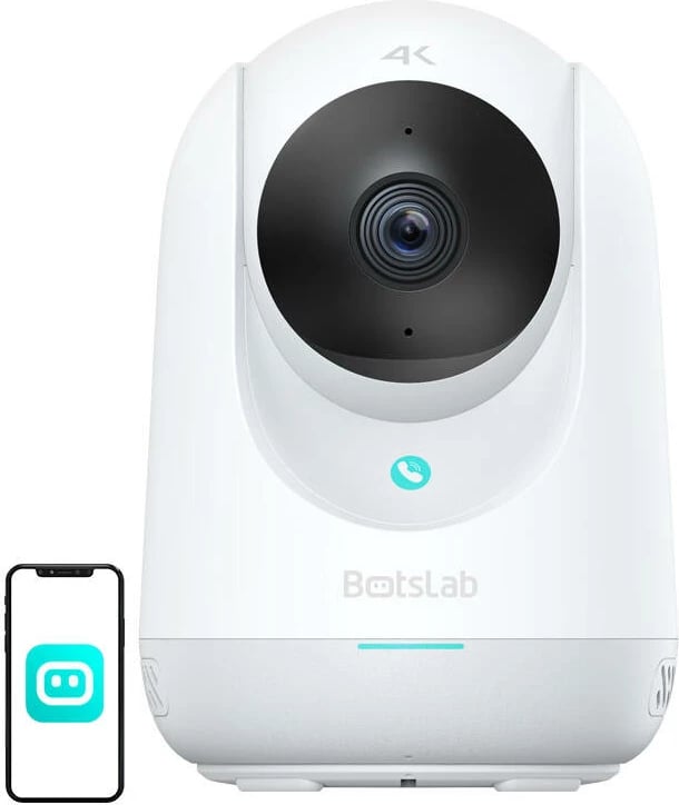 Kamerë sigurie Botslab 3C Pro C224, 8MP, WiFi, 4K, e bardhë