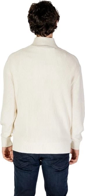 Xhemper për meshkuj Calvin Klein Jeans, të bardhë
