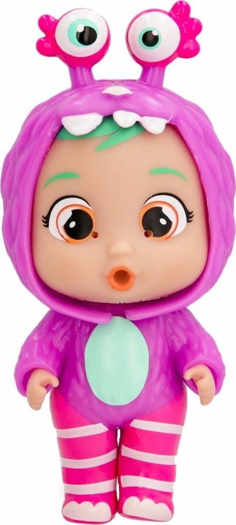Kukull Cry Babies Stars Jumpy Monsters Bubu, Tm Toys, plastikë, për vajza, pa bateri, vjollcë Kukull Cry Babies Stars Jumpy Monsters Bubu, Tm Toys, plastikë, për vajza, pa bateri, vjollcë