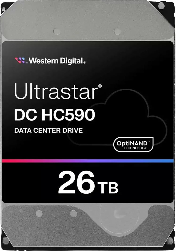 HDD Western Digital DC HC590, 26 TB, 7200 RPM, 3.5", Serial ATA