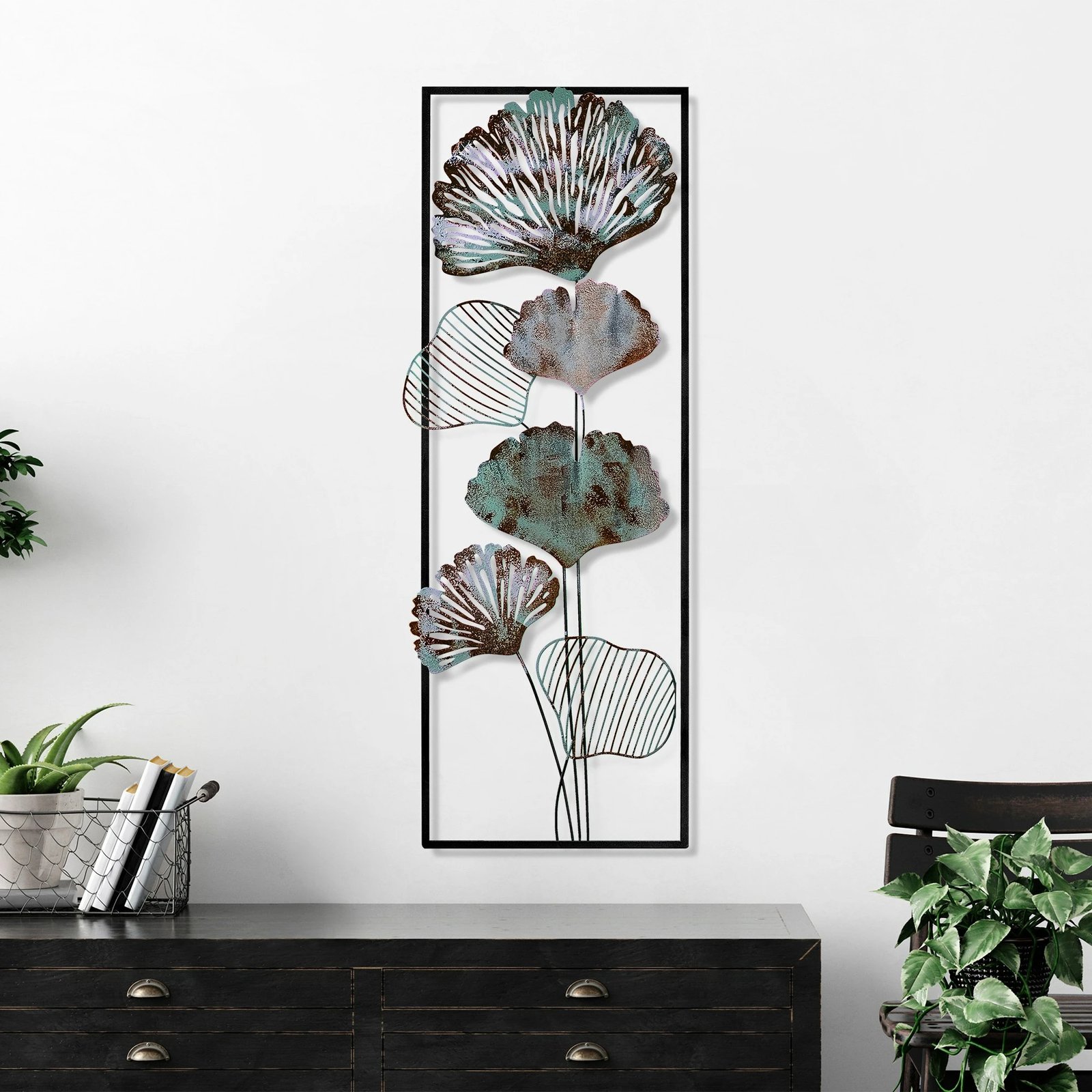 Aksesor dekorativ metalik për mur Wallity, Fig 2