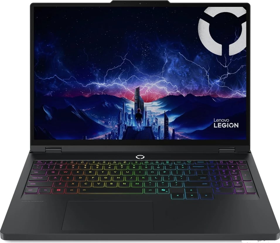 Laptop gaming Lenovo Legion Pro 5 16IAX10H Ultra 9 275HX, 16" OLED, 32 GB RAM, 1 TB SSD, RTX 5070 Ti, e zezë