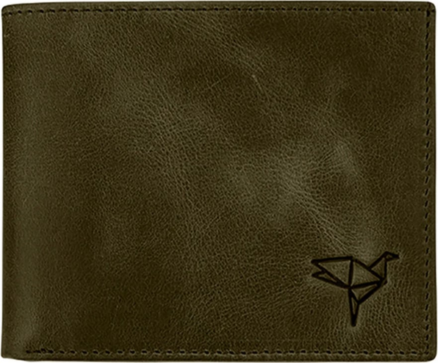 Portofol për burra, ngjyrë e gjelbër, Zoozie Bags, Delhi