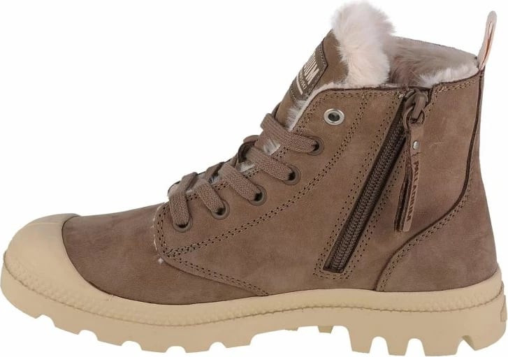 Çizme për femra Palladium, Pampa Hi Zip WL, ngjyrë kafe Çizme për femra Palladium, Pampa Hi Zip WL, ngjyrë kafe