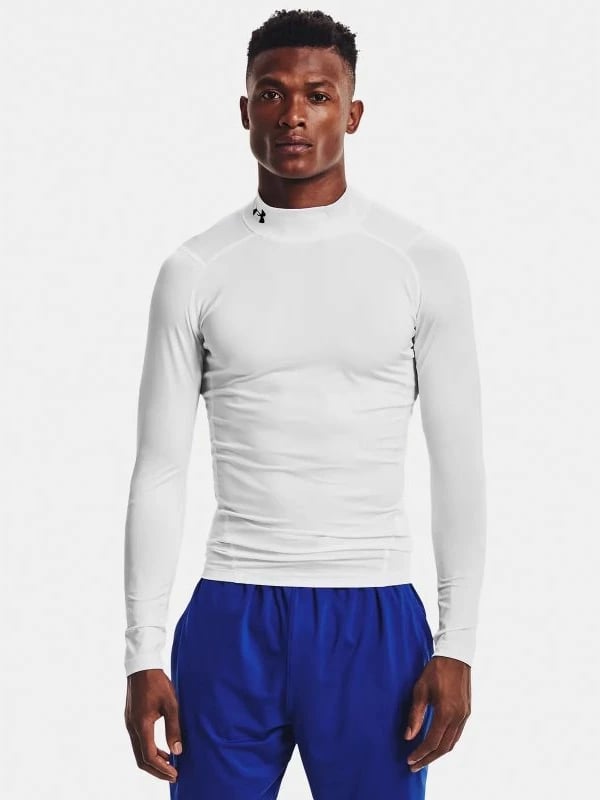 Maicë termoaktive Under Armour për meshkuj, e bardhë