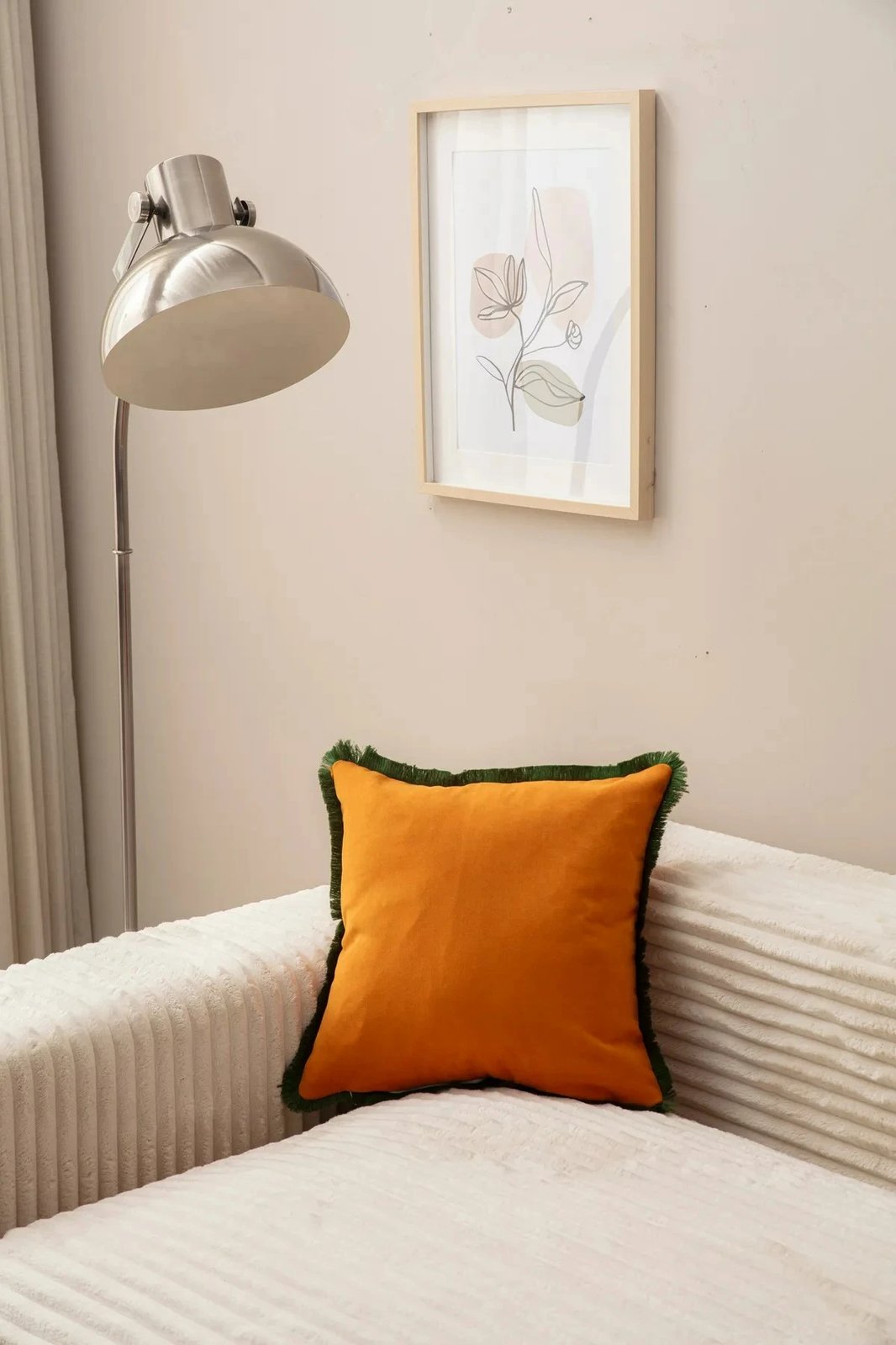 Jastëkë mbulesë portokalli Evila Originals, 43x43cm