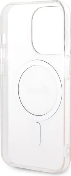 Set mbështjellës Guess GUBPP14LH4EACSP me karikues wireless për iPhone 14 Pro 6.1", rozë