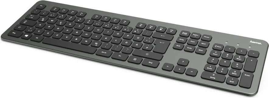 Set tastiere dhe mi wireless Hama, gri