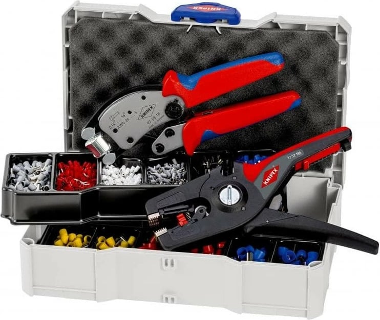 Vegël krimpimi Knipex 97 90 14, multikolor