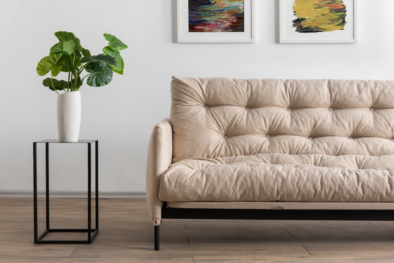 Divan-krevat 3 vendesh Atelier del Sofa, ngjyrë krem
