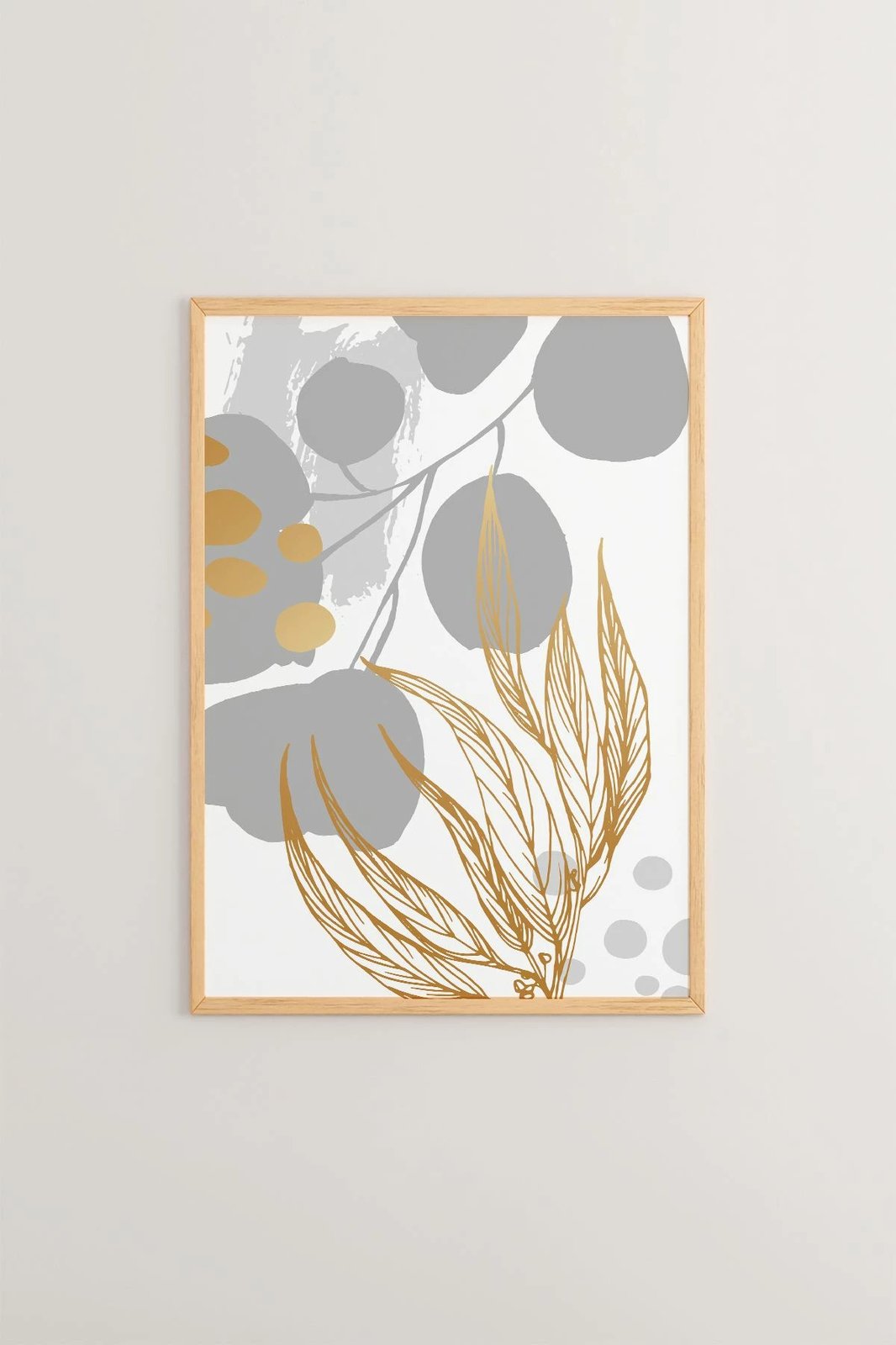 Pikturë dekorative me kornizë, shumëngjyrëshe, Artsrmdl22, 33x48cm