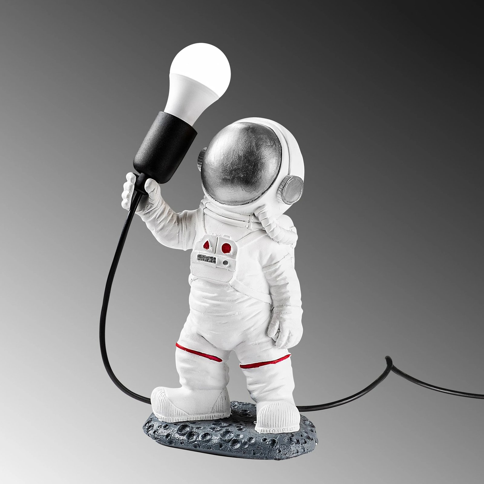 Llambë tavoline astronaut, shumëngjyrëshe, Opviq - 3