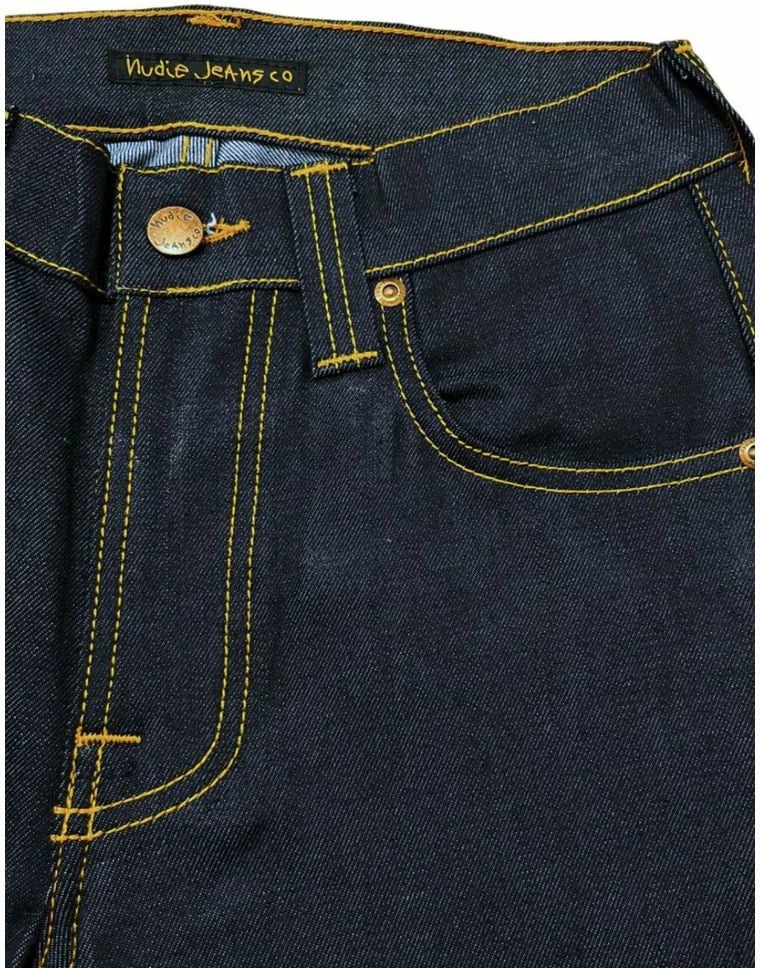 Pantallona xhins Nudie Jeans, për meshkuj, blu