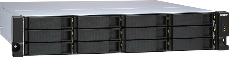 kabinet JBOD rack 2U, QNAP TL-R1200S-RP, 12 x 3.5'' SATA 6 Gb/s, lidhje SFF-8088/SFF-8644, PSU 250 W x2