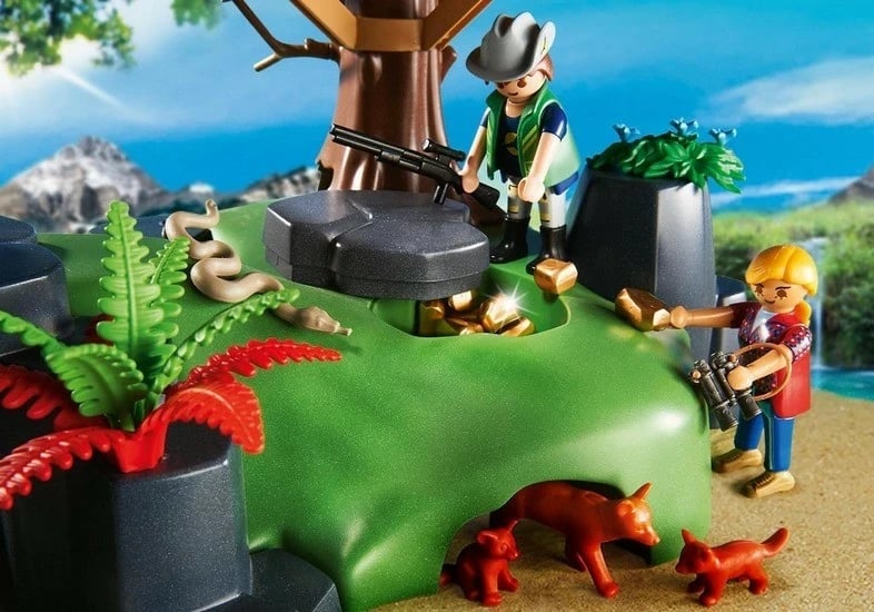 Set ndërtimi Playmobil Wildlife 5557, Przygoda me shtëpinë në pemë