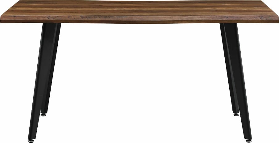 Tavolinë Grooves, ngjyrë arre, 160x90x75cm