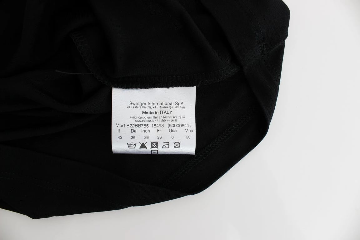 Fustan për femra Roccobarocco, i zi/argjend