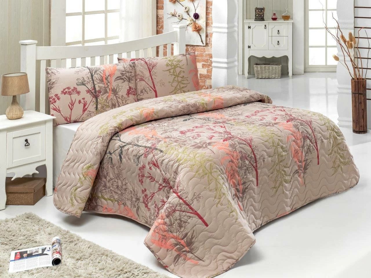 Set jorgan i qepur për një person, L'essentiel Urla, bezhë