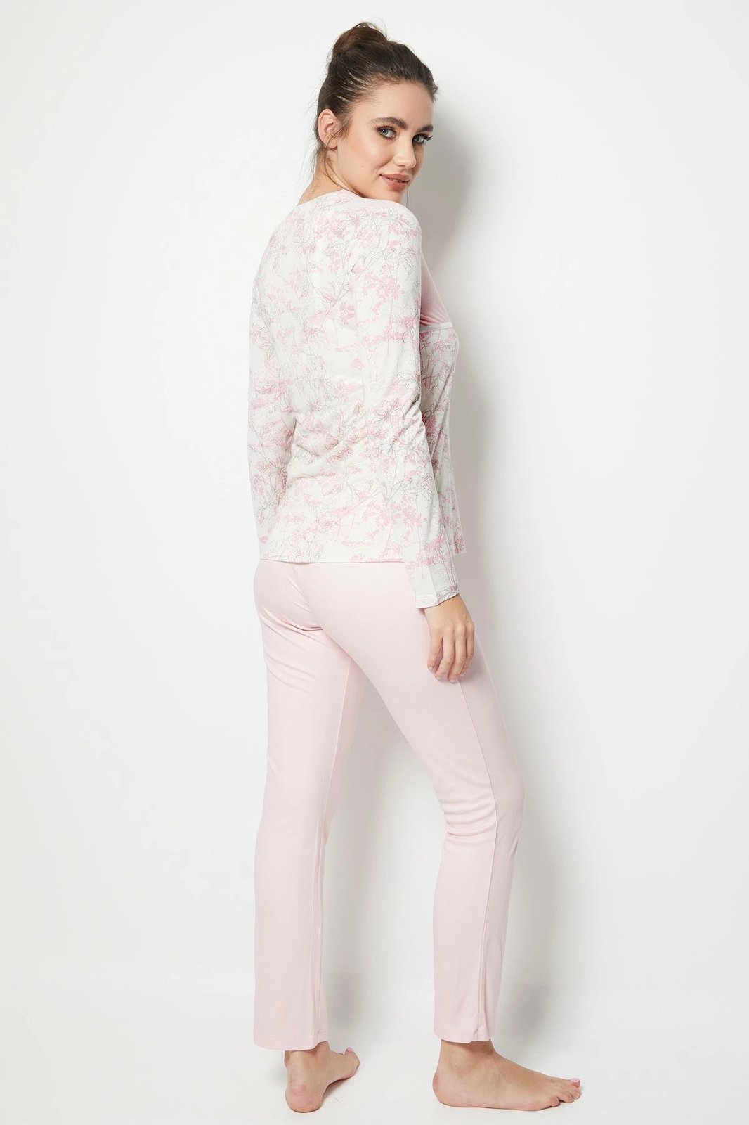 Set pizhamash për gra, rozë, Jumeon, 002-000520