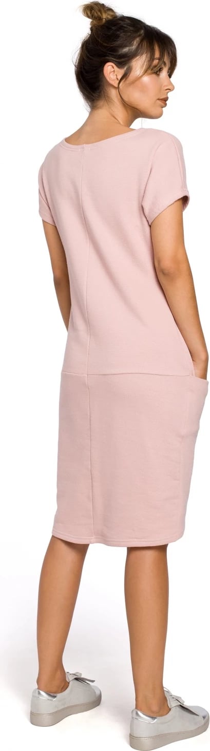 Fustan BeWear 104222, rozë