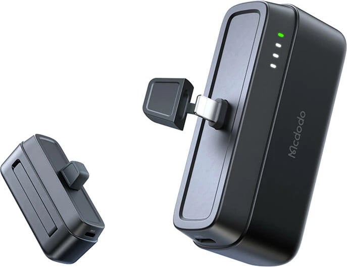 Powerbank Mcdodo MC-6281, 5000mAh, 20W, Lightning, e zezë