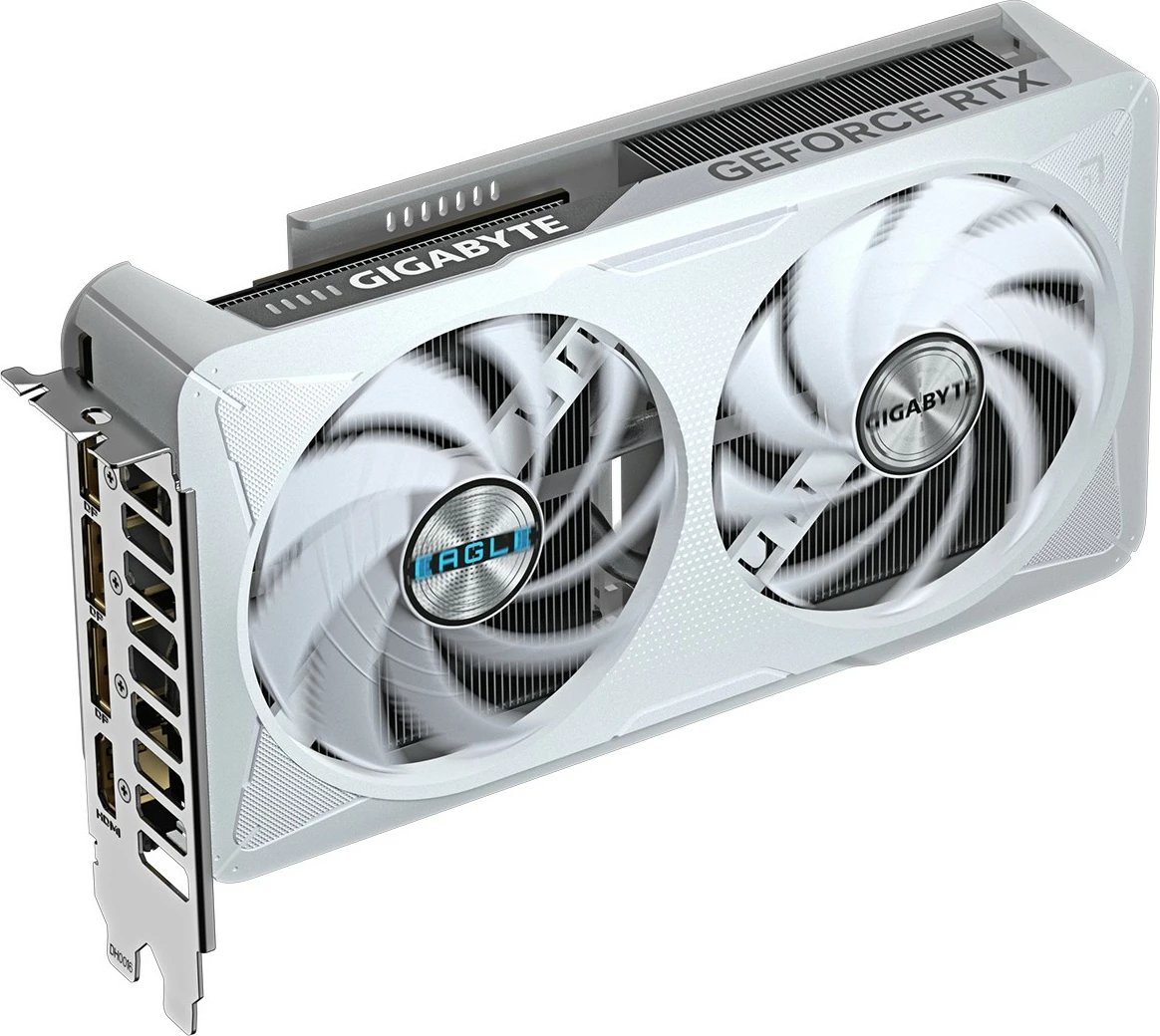 Kartelë grafike Gigabyte RTX 5060 EAGLE OC ICE 8GB GDDR7 e bardhë