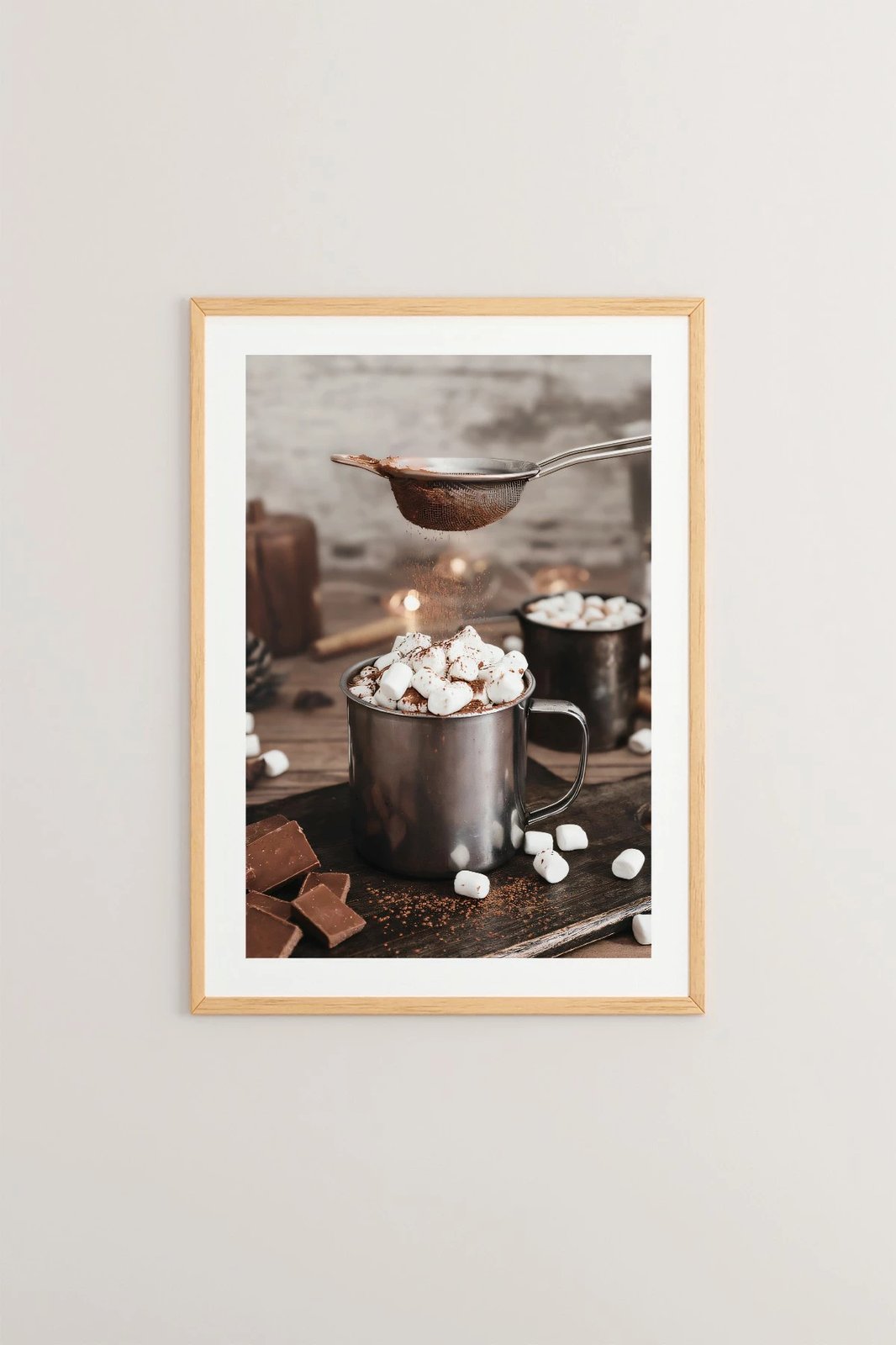 Pikturë dekorative me kornizë, Wallity, Tekhamcerceve88, shumëngjyrëshe, 33x48cm