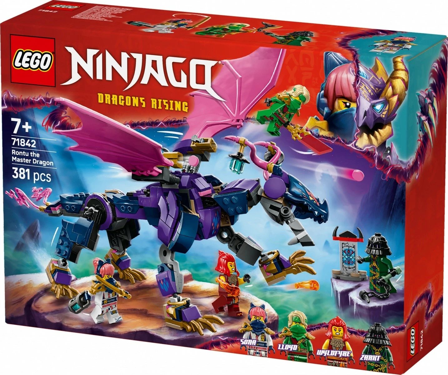 Set LEGO Ninjago Dragon Master Rontu 71842, 381 pjesë