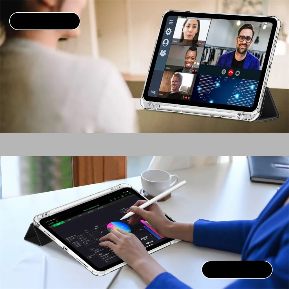 Mbështjellës tablet Tech-Protect SC Pen Hybrid për iPad 10.9" (2022), e zezë