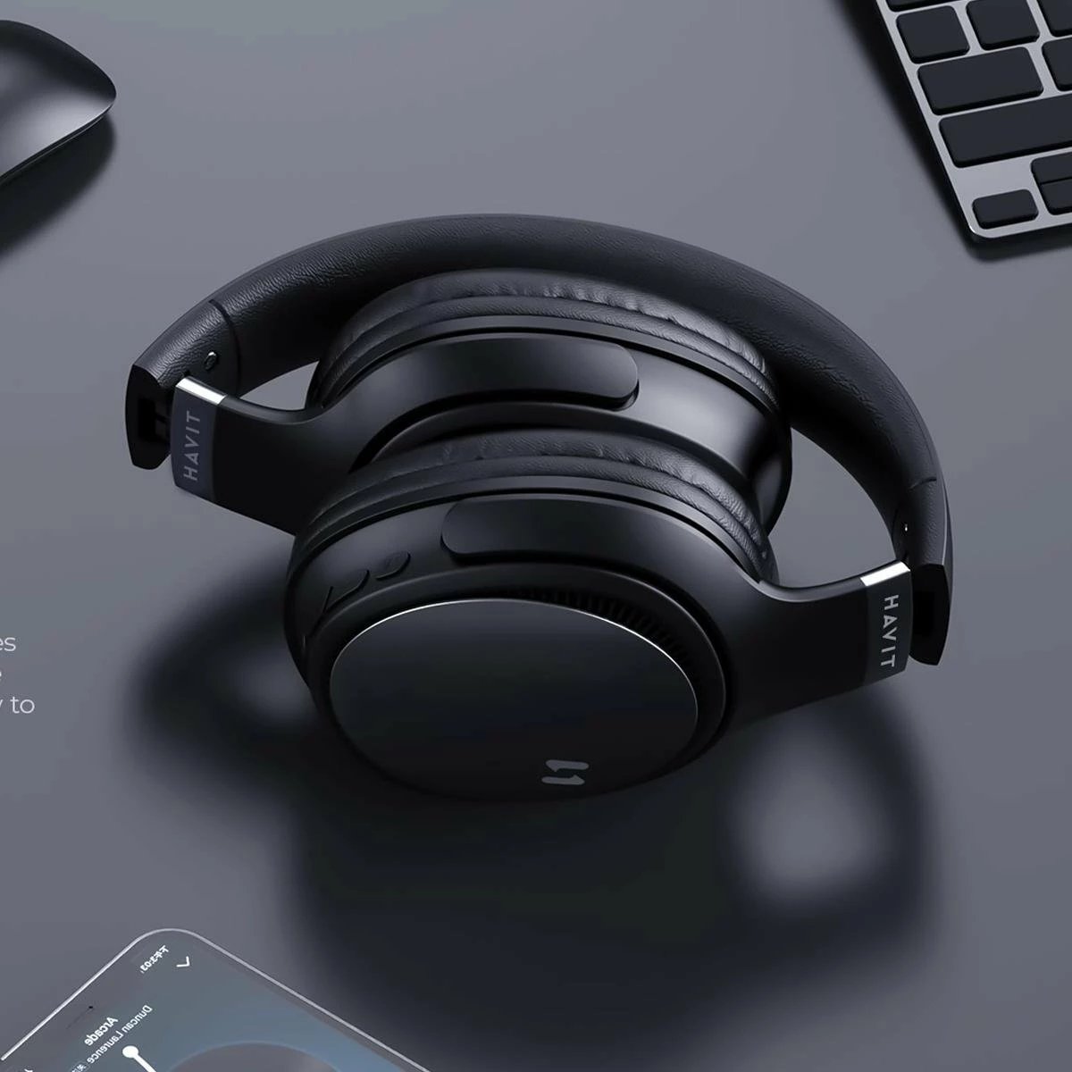 Kufje Me Bluetooth HAVIT H630BT (Zezë)