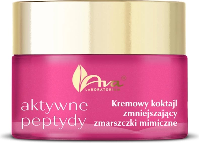 Krem fytyre anti-rrudhë për femra Ava Laboratorium Active Peptides Creamy Cocktail Reducing Mimic Wrinkles, 50ml