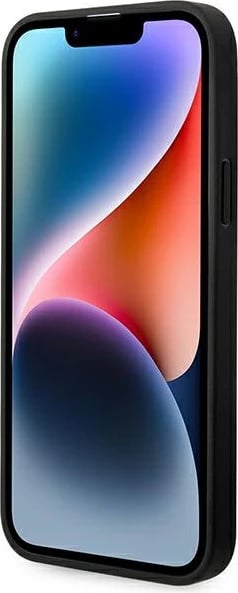 Mbështjellës Karl Lagerfeld KLHCP14MPGKLSKG për iPhone 14 Plus 6.7", Monogram Stripe, Gri