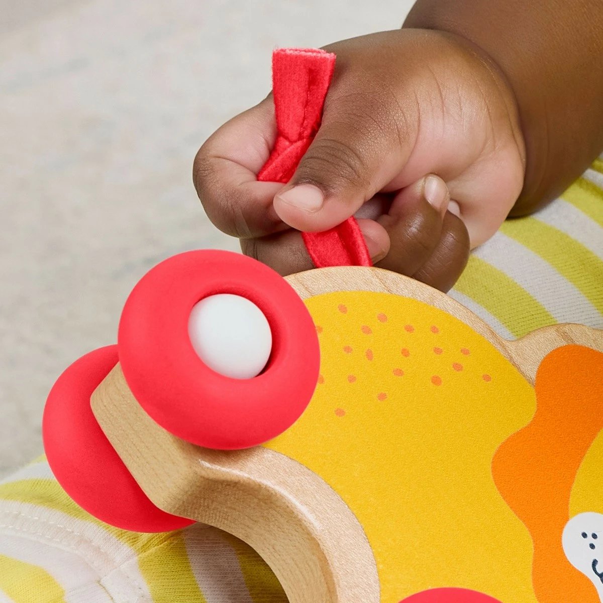 Set lodrash druri Fisher-Price JFN19, kafshë me rrota, multikolor, 2 copë